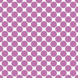 Purple polka dots on a gray background