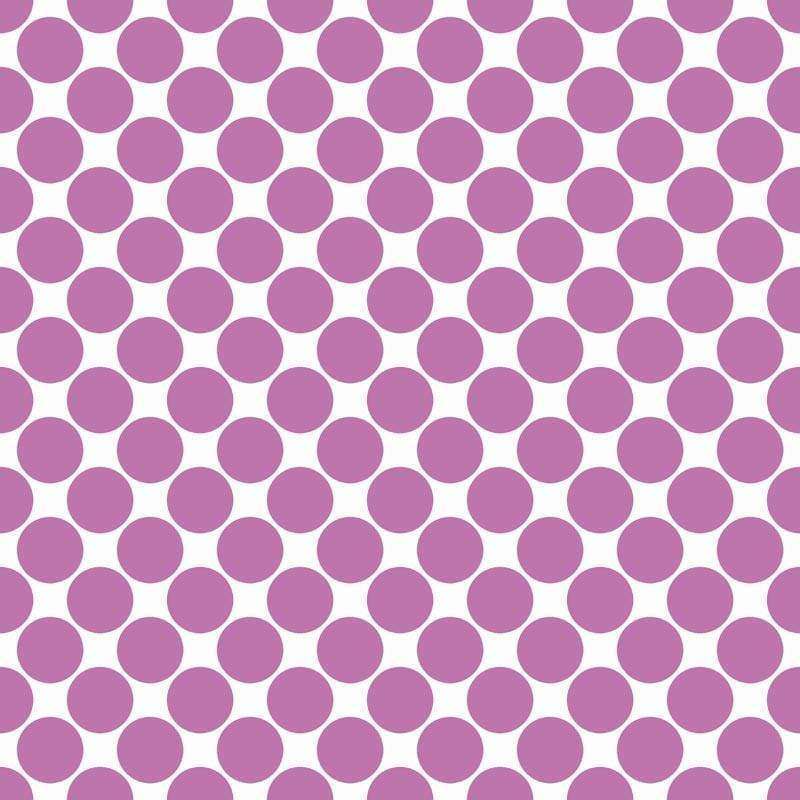 Purple polka dots on a gray background