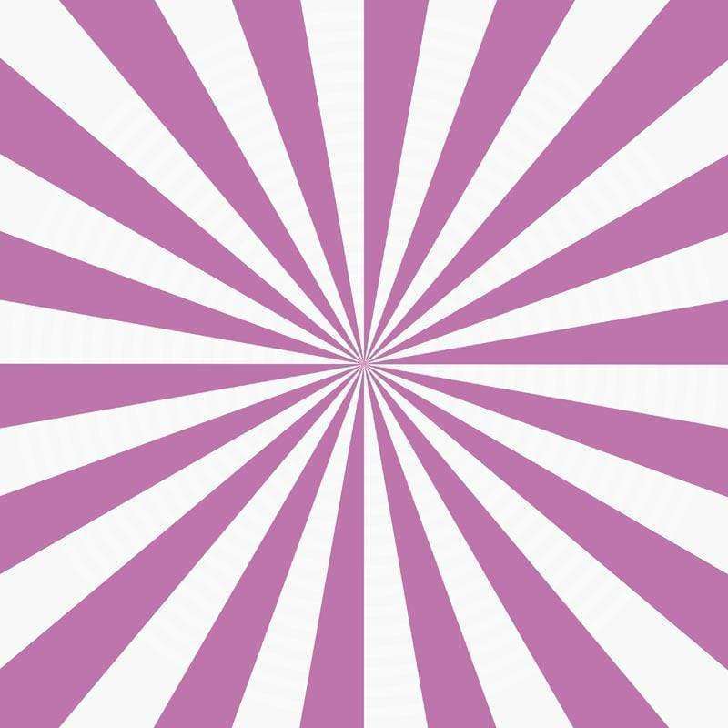 Purple and white sunburst pattern