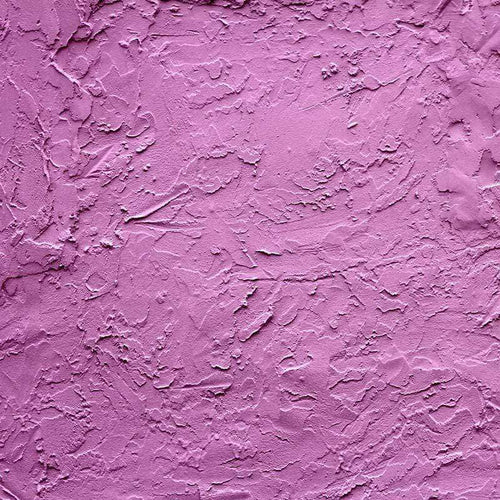 Textured lavender plaster wall pattern