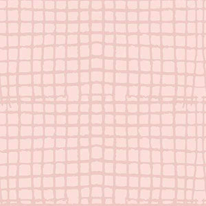 Abstract pastel blush pattern with square mosaic tiles
