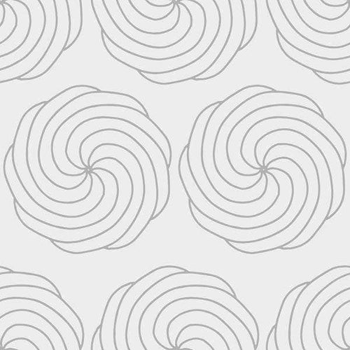 Abstract spiral pattern in grayscale