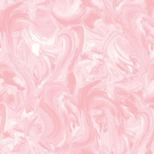 Abstract pink and white marbled pattern