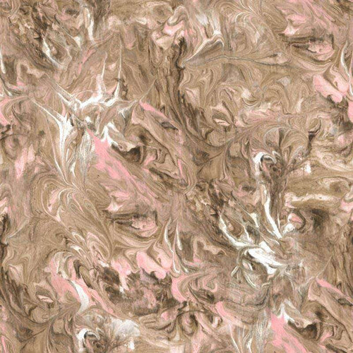 Abstract marbled pattern with swirls in pastel tones
