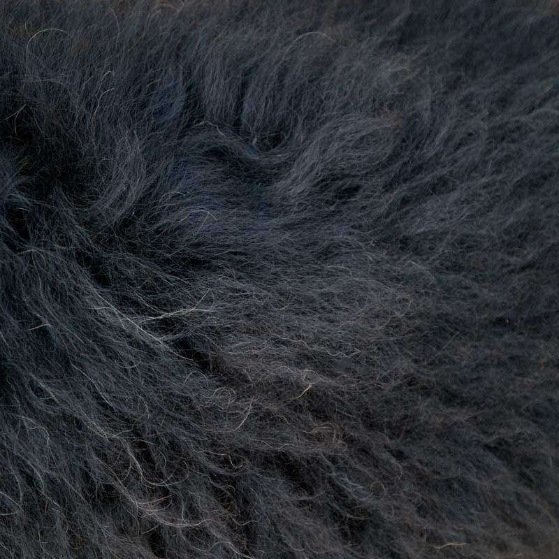 Close-up of soft dark wool texture