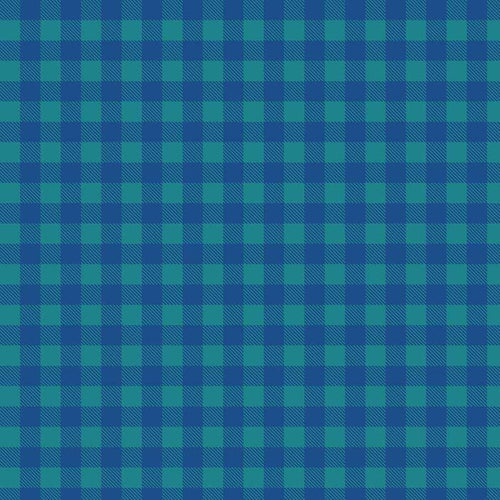 Blue and teal checkered pattern