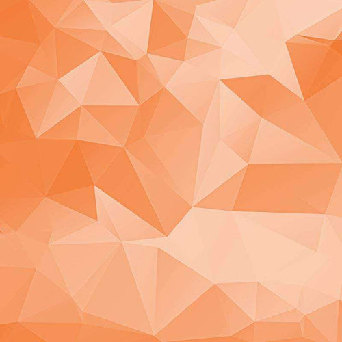 Abstract geometric triangle pattern in shades of orange