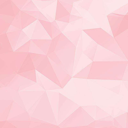 Abstract geometric pattern in various shades of pink