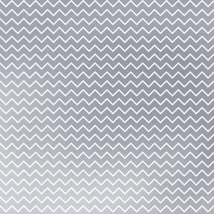 Continuous zigzag pattern in soft gray shades