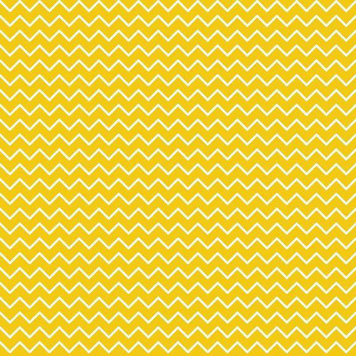 Yellow and white zigzag pattern