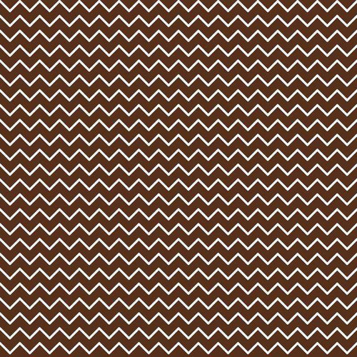 Brown and white zigzag pattern