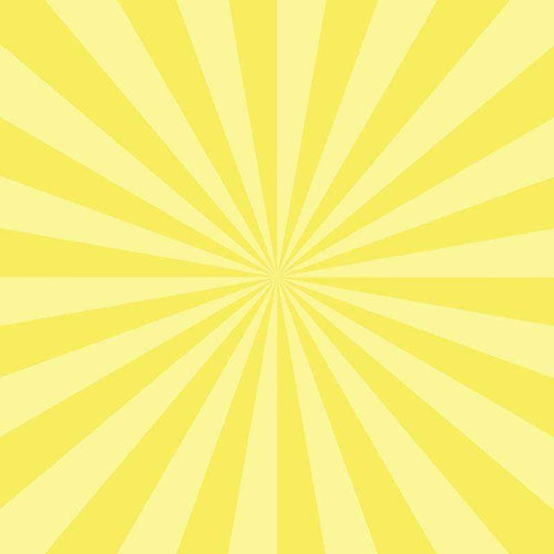 Yellow sunburst pattern