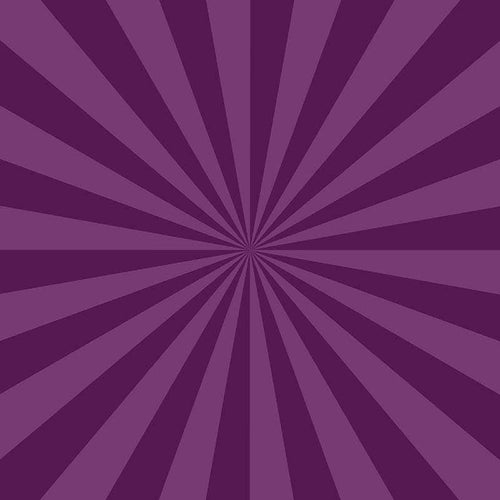 Abstract starburst pattern in shades of purple