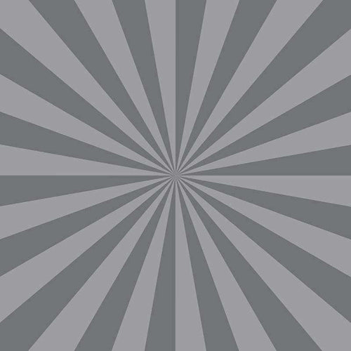 Abstract radial pattern in shades of gray