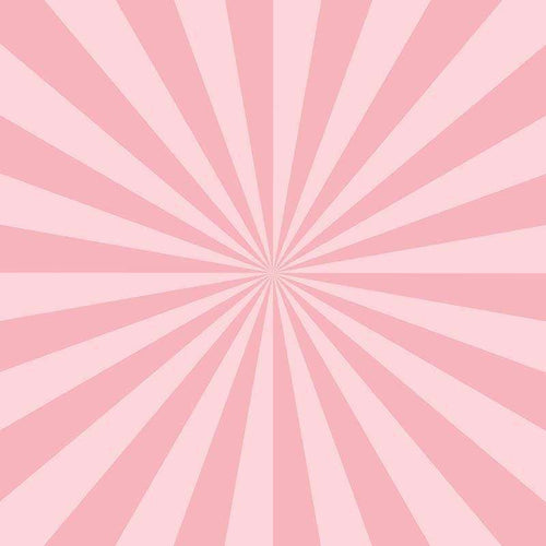 Pink and white sunburst pattern