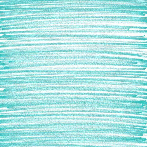 Hand-drawn horizontal aqua stripes with a textured look