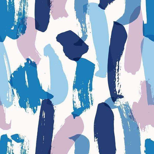 Abstract pattern with dynamic brushstrokes