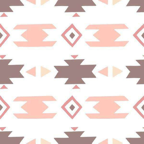 Abstract geometric pattern in pastel tones