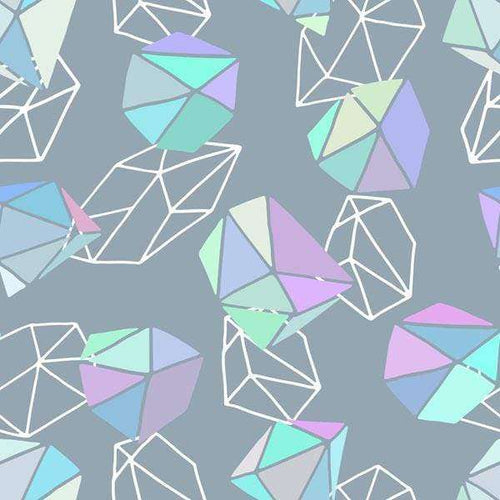 Abstract pastel geometric pattern resembling folded paper