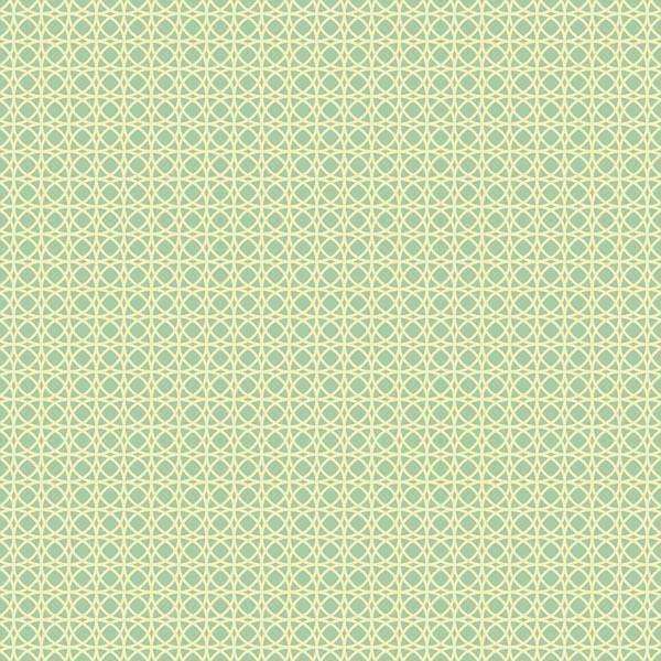 Geometric pattern with interlocking lines on a sage background
