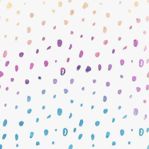 Pastel-colored random speckle pattern on a light background