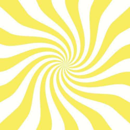 Yellow and white spiral pattern