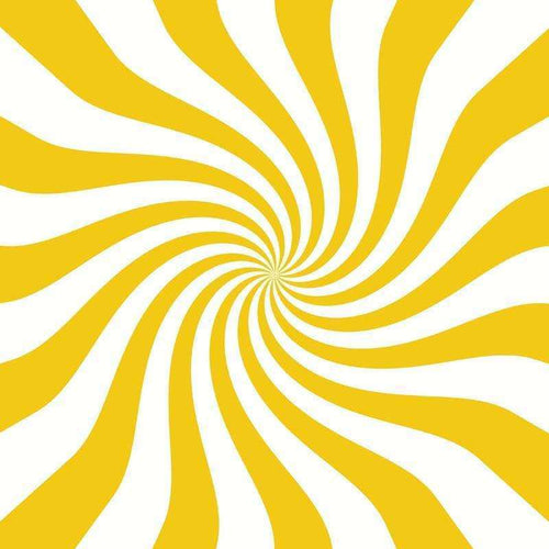 Yellow and white swirling pattern