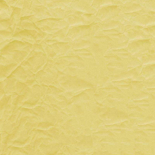 Crinkled yellow paper texture