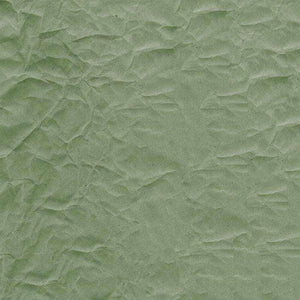 Textured sage green crinkled paper pattern