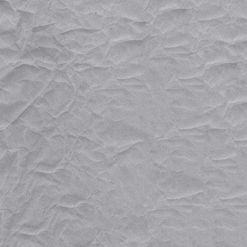 Grey crinkled paper texture resembling natural stone