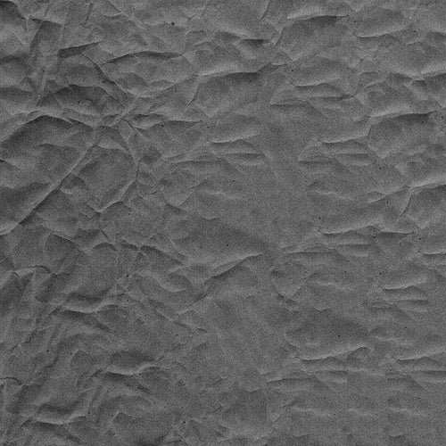 Crumpled texture pattern in grayscale