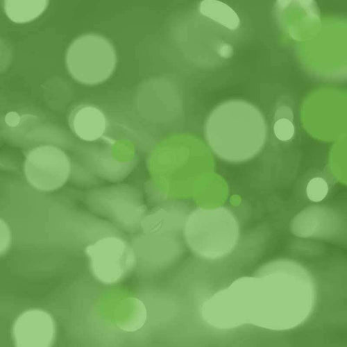 Abstract bokeh pattern in shades of green