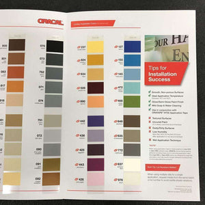 Crafter's Vinyl Supply More ORACAL® 631 Colour Chart by Crafters Vinyl Supply