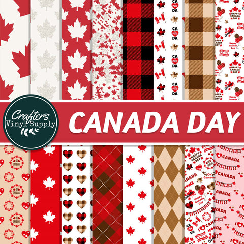 Canada Day Patterns