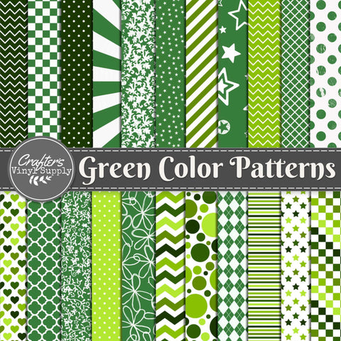 Green Color Patterns