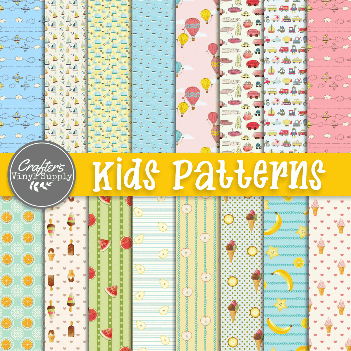 Children's Patterns – Crafter's Vinyl Supply