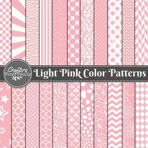 Light Pink Color Patterns