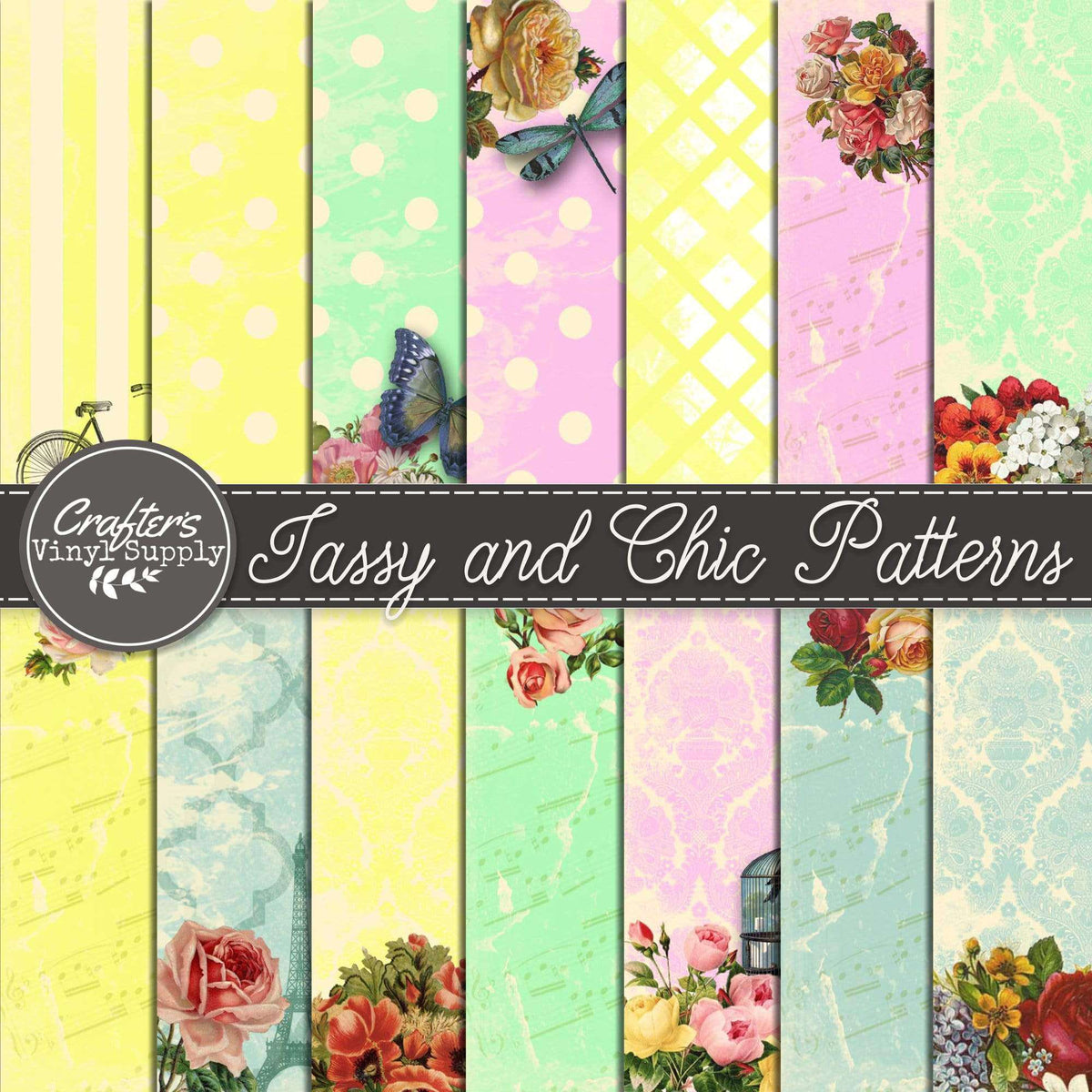 Sassy and Chic Patterns – Crafter's Vinyl Supply