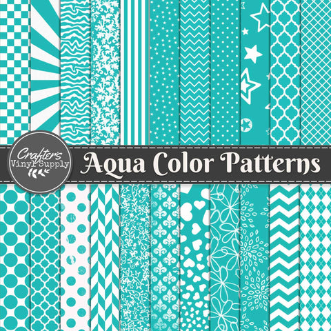 Aqua Color Patterns
