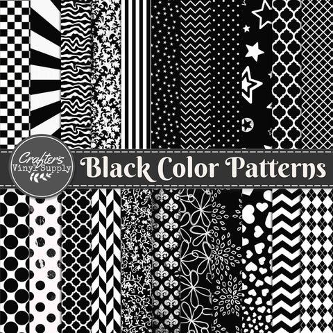 Black Color Patterns