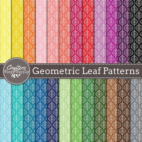 Geometric Leaf Patterns