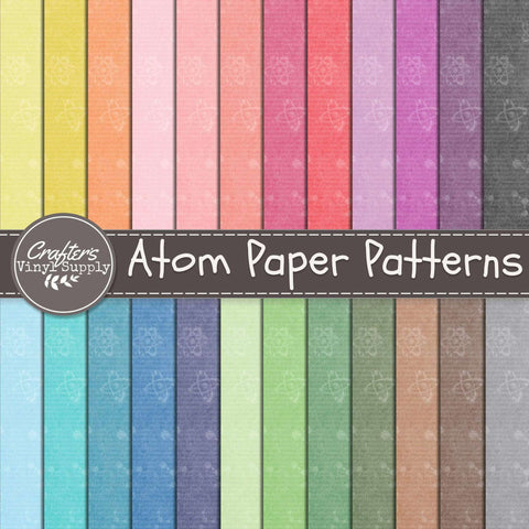 Atoms Paper Patterns