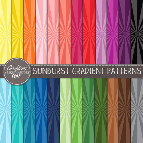 Sunburst Gradient Patterns