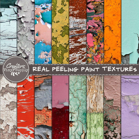 Real Peeling Paint Textures