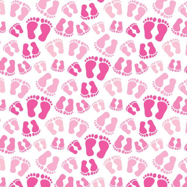 Pink Footsies - Pattern Vinyl and HTV