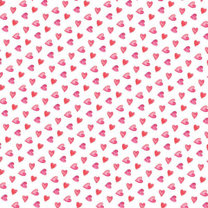 Mini Red Hearts - Pattern Vinyl and HTV