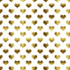Gold Hearts - Pattern Vinyl and HTV