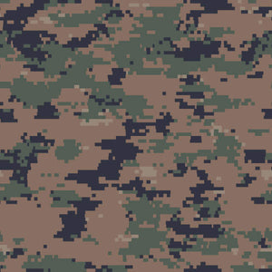 Pixelated camouflage pattern