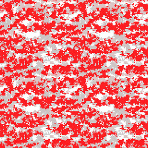 Abstract red and gray camouflage pattern