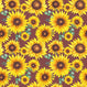 Sunflower Pattern 1 - Pattern Vinyl and HTV